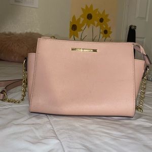 Steve Madden pink cross body bag